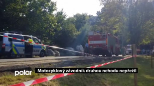 Motocyklový závodník druhou vážnou nehodu nepřežil