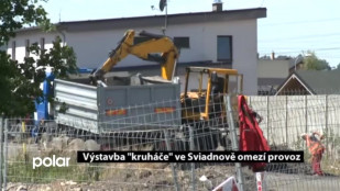 Výstavba “kruháče” ve Sviadnově omezí provoz