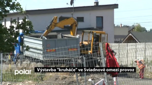 Výstavba “kruháče” ve Sviadnově omezí provoz - rozšířená verze