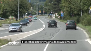 Město F-M čekají uzavírky a jiná dopravní omezení