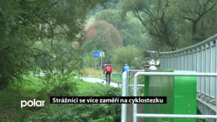 Strážníci se více zaměří na cyklostezku