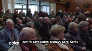 Zemřel válečný hrdina Karel Šerák, osvobozoval Ostravu