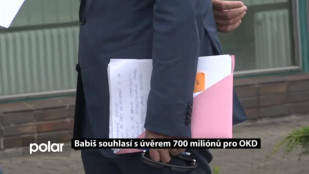 Ministr Babiš souhlasí s úvěrem 700 miliónů pro OKD