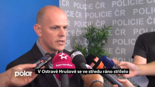 Policisté v Ostravě-Hrušově zastřelili útočníka