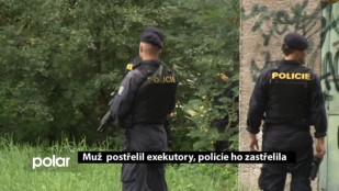 Muž v Ostravě postřelil exekutory, policie ho zastřelila