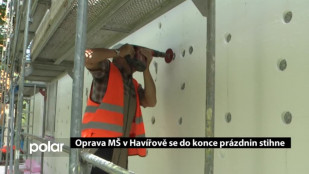 Oprava MŠ v Havířově se do konce prázdnin stihne