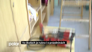 Ve školách je rušno i o prázdninách