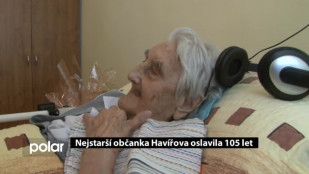 Nejstarší občanka Havířova oslavila 105 let