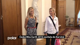 Česká Miss Earth 2016 zavítala do Karviné