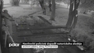 Havířovští policisté dopadli notorického zloděje