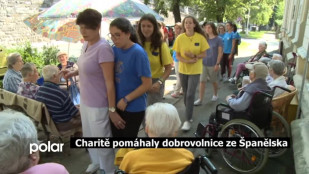 Charitě pomáhaly dobrovolnice ze Španělska