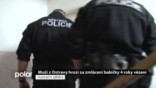 Muži z Ostravy hrozí za mlácení babičky 4 roky vězení