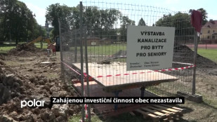 Zahájenou investiční činnost obec nezastavila