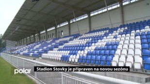 Stadion Stovky je připraven na novou sezónu 