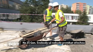 Na ZŠ Gen. Svobody už nebude protékat střecha