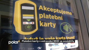 Platební karty v ostravské MHD se osvědčily