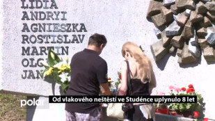 Od vlakového neštěstí ve Studénce uplynulo 8 let