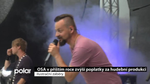 OSA v příštím roce zvýší poplatky za produkci