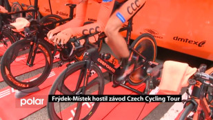 Frýdek-Místek hostil závod Czech cycling tour