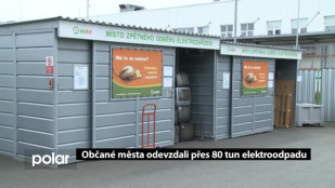  Občané města odevzdali přes 80 tun elektroodpadu