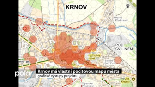 Krnov má vlastní pocitovou mapu města