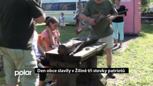 Den obce slavily v Žilině tři stovky patriotů