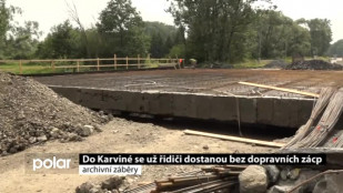 Do Karviné se už řidiči dostanou bez dopravních zácp