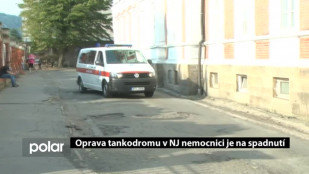 Oprava tankodromu v NJ nemocnici je na spadnutí