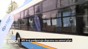 MS kraj podporuje dopravu na zemní plyn