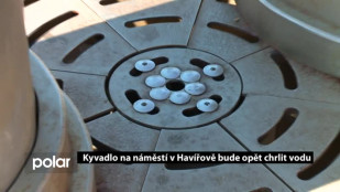 Kyvadlo na náměstí v Havířově bude opět chrlit vodu