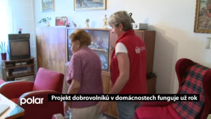 Projekt dobrovolníků v domácnostech funguje už rok