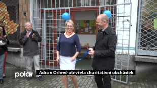 Adra v Orlové otevřela charitativní obchůdek