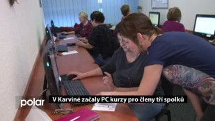 V Karviné začaly PC kurzy pro členy tří spolků