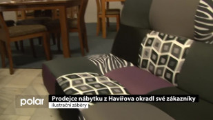 Prodejce nábytku z Havířova okradl své zákazníky