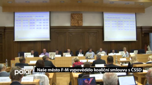 Naše město F-M vypovědělo koaliční smlouvu s ČSSD - rozšíření