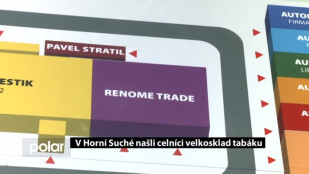 V Horní Suché našli celníci velkosklad tabáku