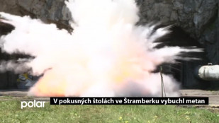 V pokusných štolách ve Štramberku vybuchl metan