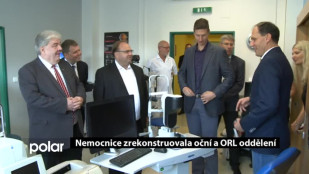 Nemocnice ve F-M zrekonstruovala oční a ORL oddělení