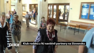 Klub rodáků z NJ navštívil partnery na Slovensku