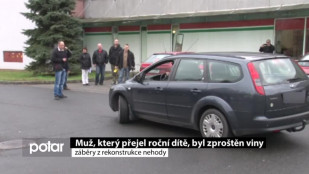 Muž, který přejel roční dítě, byl zproštěn viny