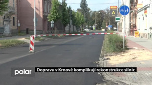 Dopravu v Krnově komplikují rekonstrukce silnic
