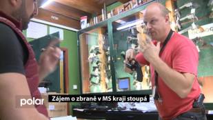 Zájem o zbraně v MS kraji stále stoupá