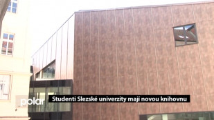 Studenti Slezské univerzity mají novou knihovnu