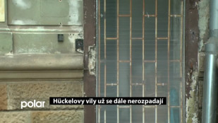 Hückelovy vily už se dále nerozpadají 