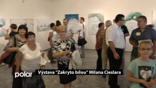 Výstava “Zakryto bílou” Milana Cieslara