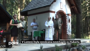 V Lomnici byla vysvěcena kaple sv.Huberta