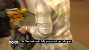 Ve Stonavě opět lidé pomáhali potřebným