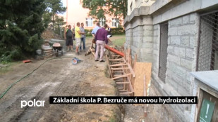 Základní škola P. Bezruče ve F-M má novou hydroizolaci