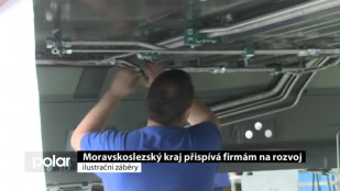 Moravskoslezský kraj přispívá firmám na rozvoj