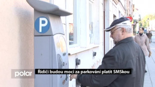 Řidiči budou moci za parkování platit SMSkou